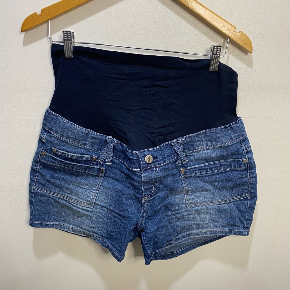 Maternity Shorts; over the belly